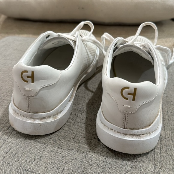 Cole Haan topspin pro grand series sneakers 7 1/2 wide in white - Picture 3 of 7